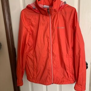 Columbia Hooded Rain Jacket/Windbreaker